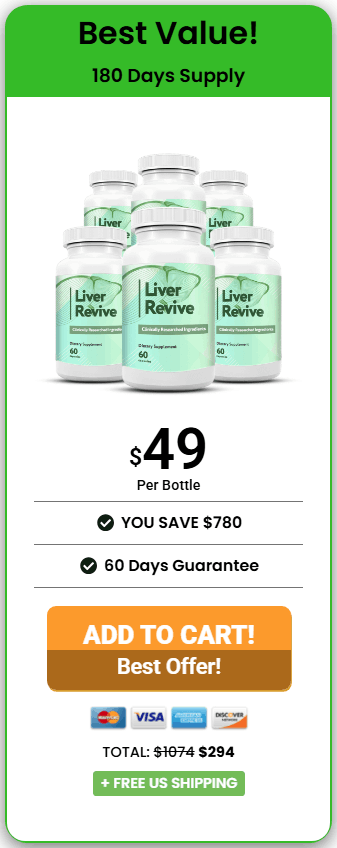 Buy Liver Revive 6 Bottle